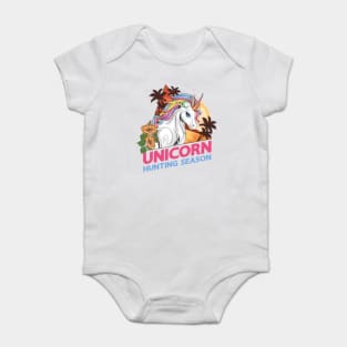 Unicorn Hunting Season Baby Bodysuit